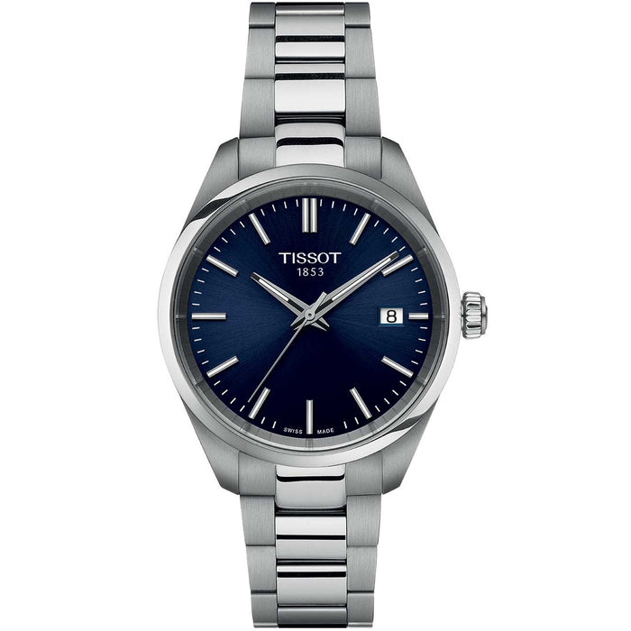 Tissot Women's PR 100 Navy blue Dial Watch - T1502101104100