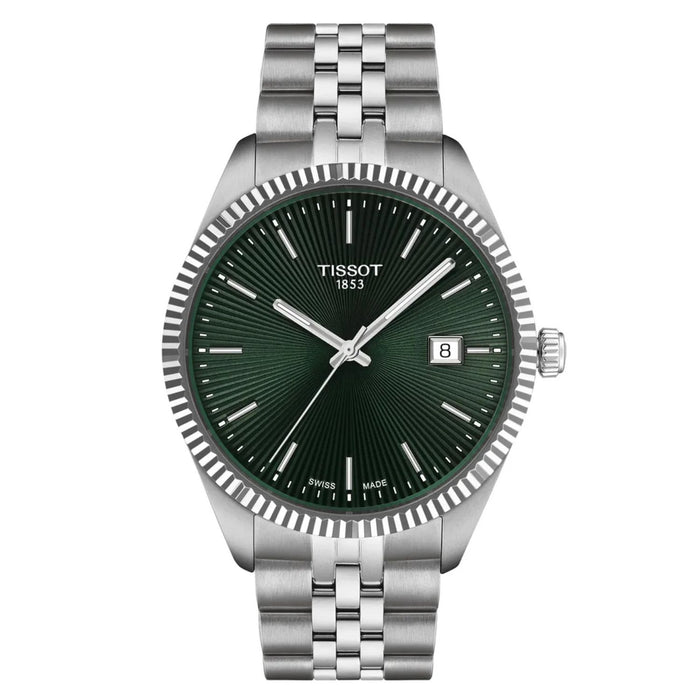 Tissot Men's Ballade Green Dial Watch - T1564101109100