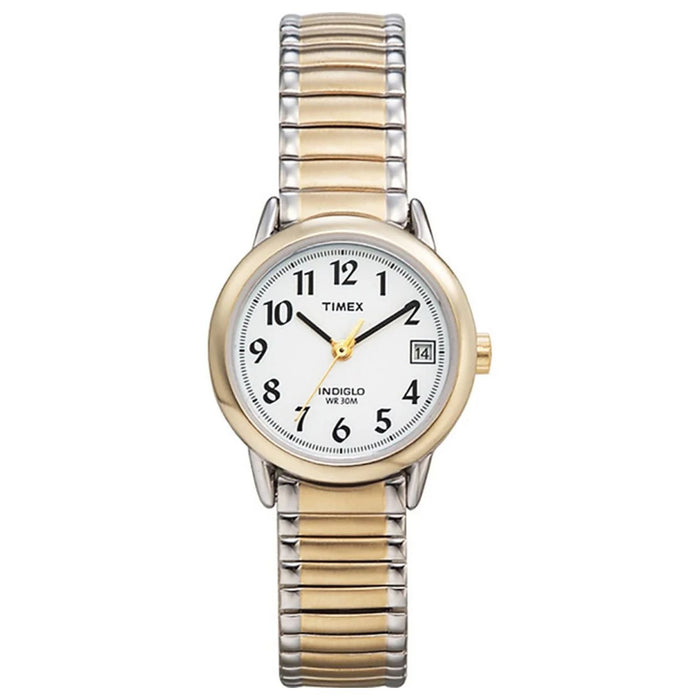 Timex Women's Easy reader White Dial Watch - T2H491