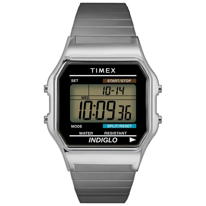 Timex Men's Classic digital Grey Dial Watch - T78587