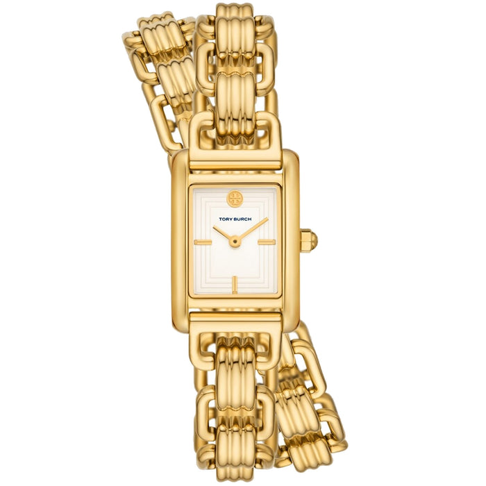 Tory Burch Women's Mini Eleanor Cream Dial Watch - TBW1067