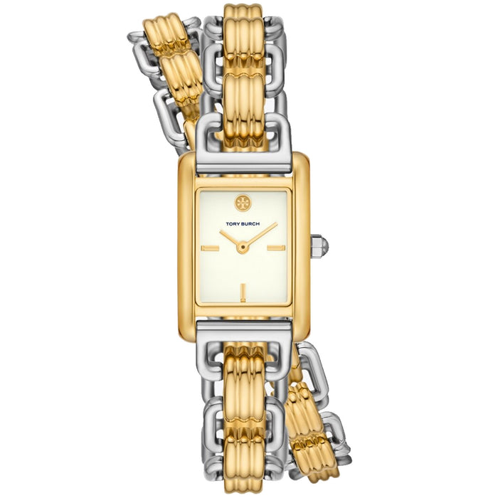 Tory Burch Women's Mini Eleanor Cream Dial Watch - TBW1074