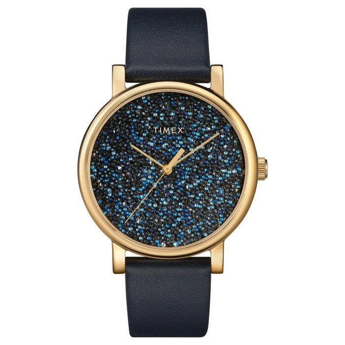 Timex Women's Opulence Blue Dial Watch - TW2R98100