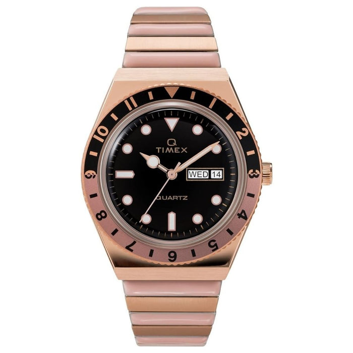 Timex Women's Q-diver Black Dial Watch - TW2U81400