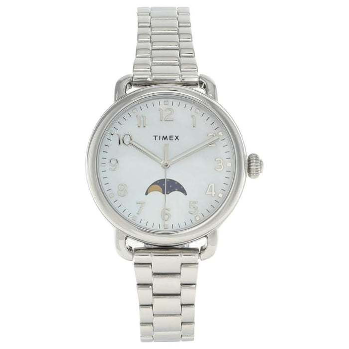 Timex Women's Waterbury Mother Of Pearl Dial Watch - TW2U98300