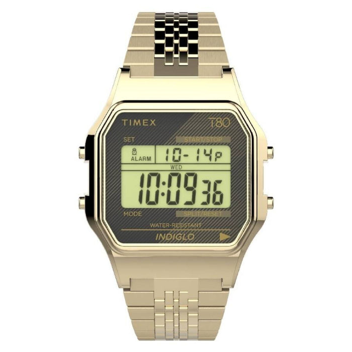 Timex Men's T80 Series Black Dial Watch - TW2V18900
