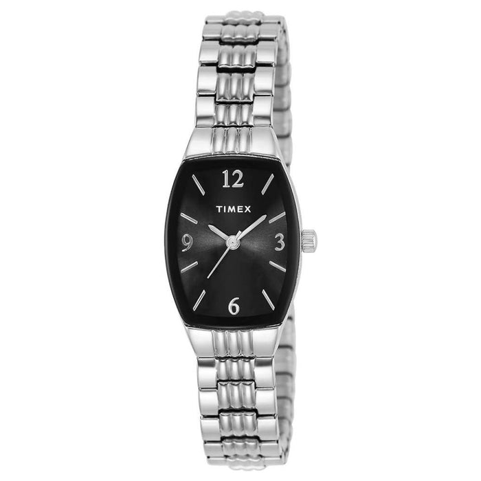 Timex Women's Expansion Black Dial Watch - TW2V25700