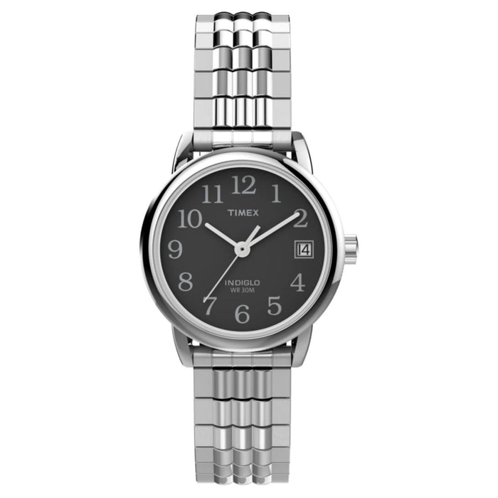 Timex Women's Easy reader Black Dial Watch - TW2V46700