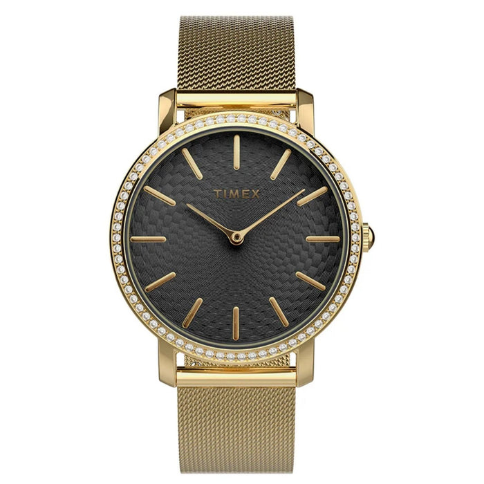 Timex Women's Transcend Black Dial Watch - TW2V52300