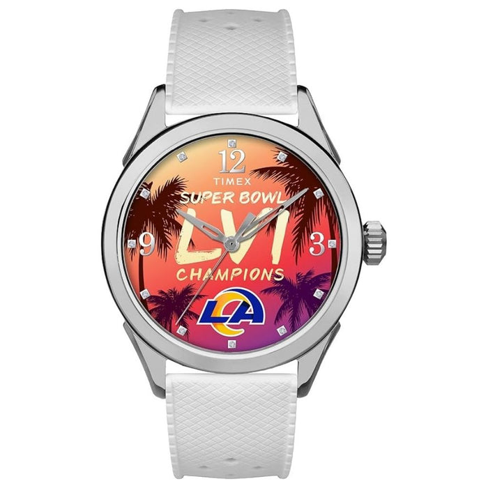 Timex Women's Rams Red Dial Watch - TW2V54800