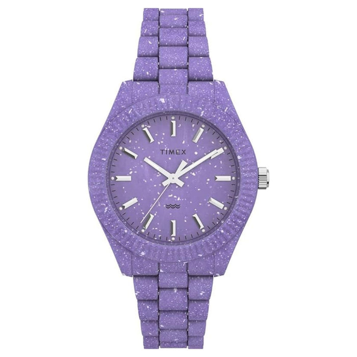 Timex New Arrivals Women's Classic Purple Dial Watch - TW2V77300