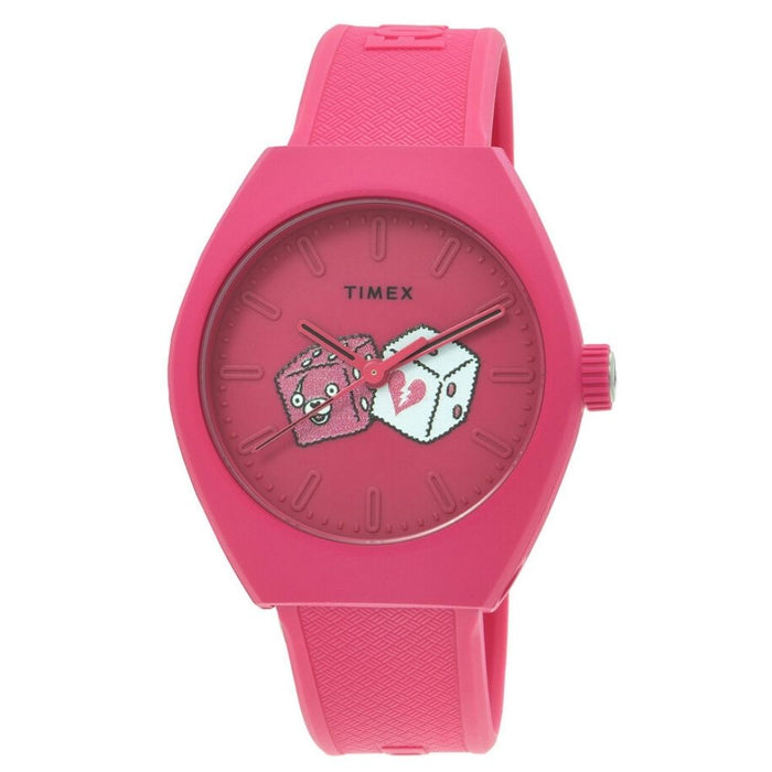 Timex Women's Urban Caine Red Dial Watch - TW2W96800