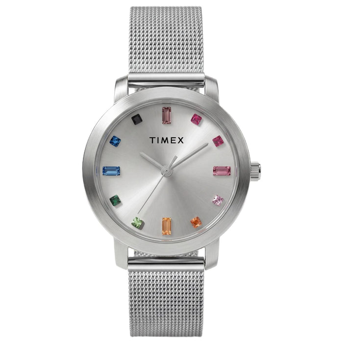 Timex Women's Main Street Silver Dial Watch - TW2Y48600