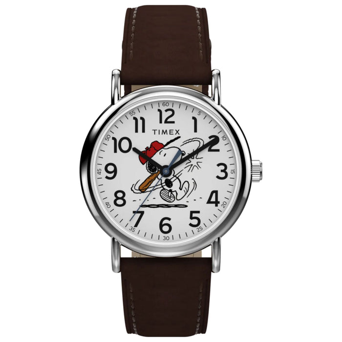Timex Men's Peanuts White Dial Watch - TW2Y51500