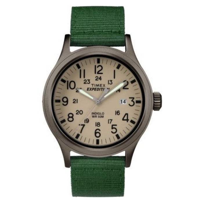 Timex Men's Expedition Scout Beige Dial Watch - TW4B06800