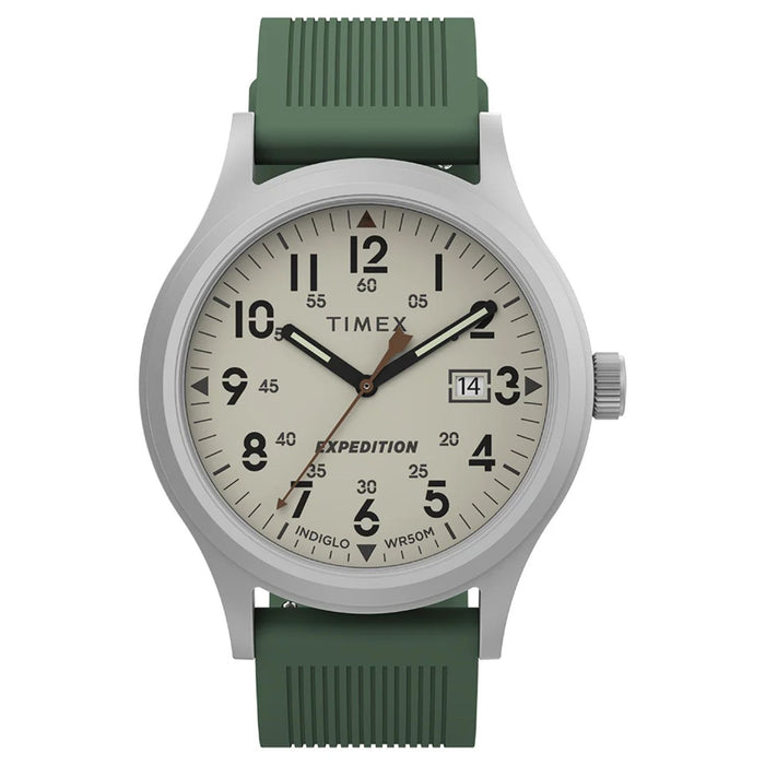 Timex Men's Expedition Cream Dial Watch - TW4B30100