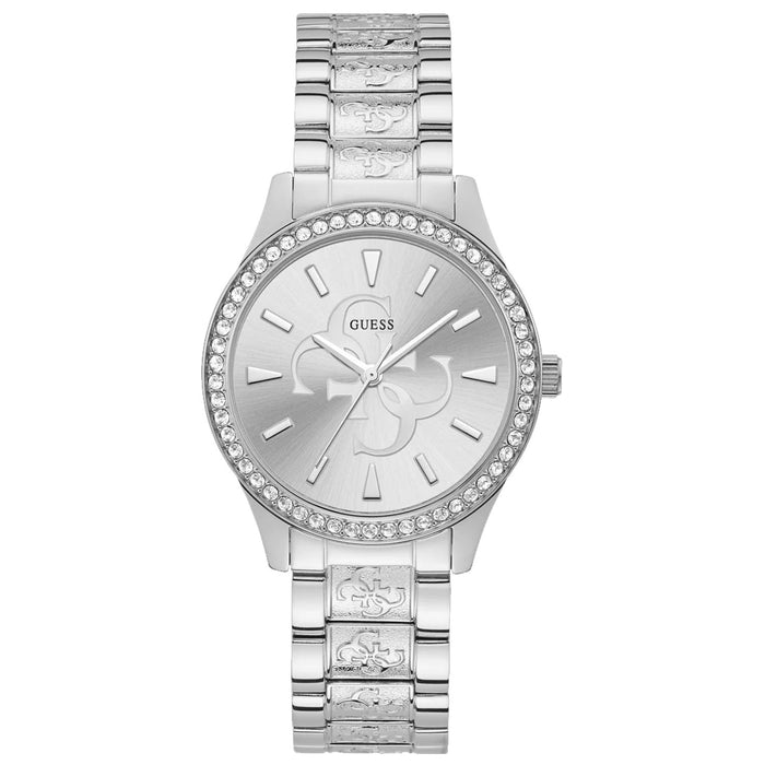 Guess Women's Classic Silver Dial Watch - U1280L1