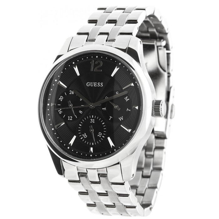 Guess Men's Asset Black Dial Watch - W0474G1