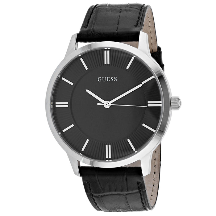 Guess Men's Escrow Black Dial Watch - W0664G1