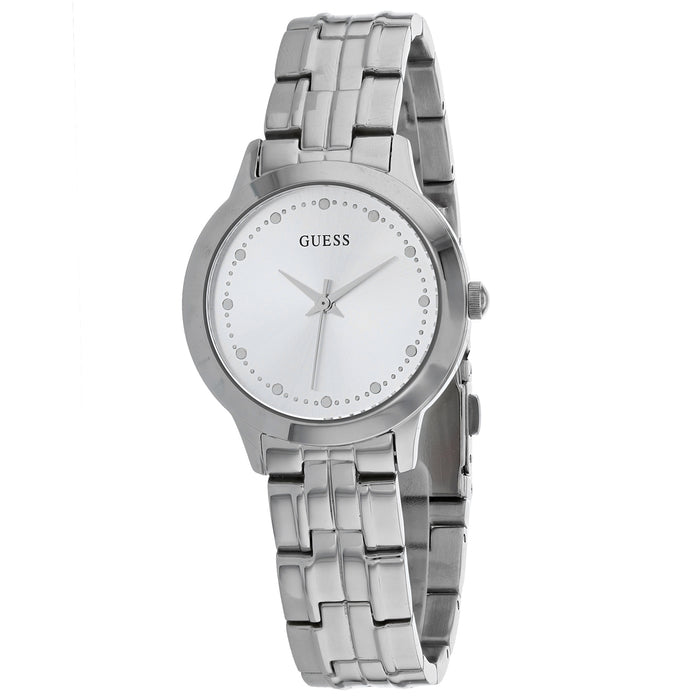 Guess Women's Chelsea Silver Dial Watch - W0989L1