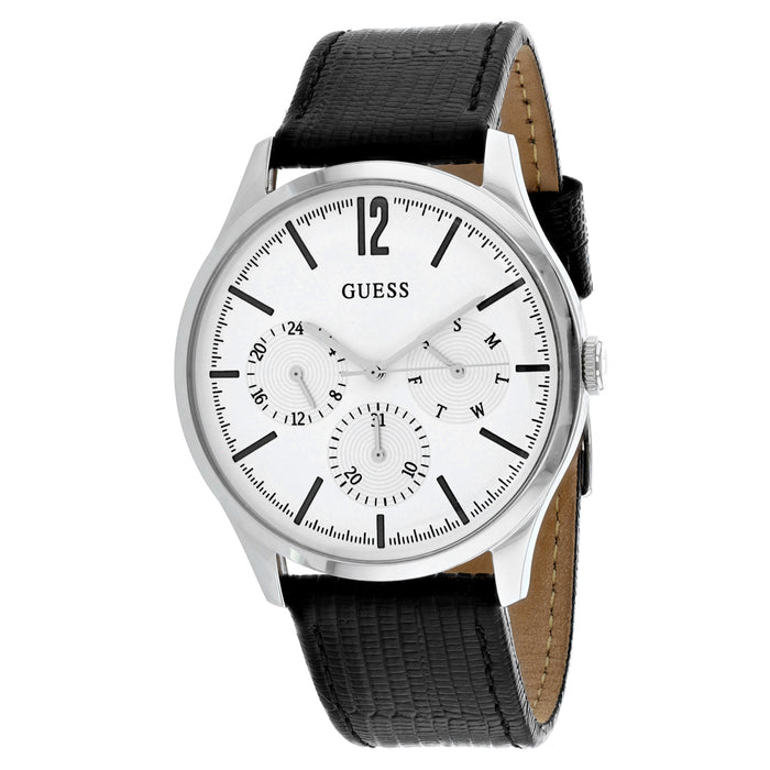 Guess Men's Regent White Dial Watch - W1041G4