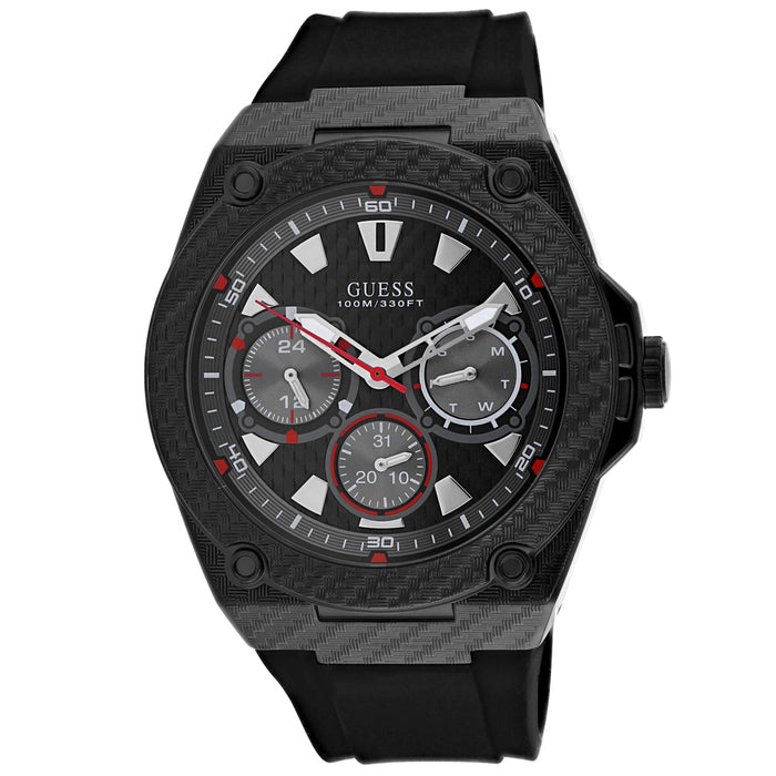 Guess Men's Legacy Black Dial Watch - W1048G2