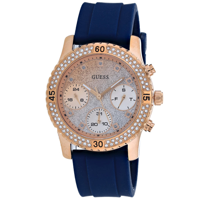 Guess Women's Confetti Rose gold Dial Watch - W1098L6