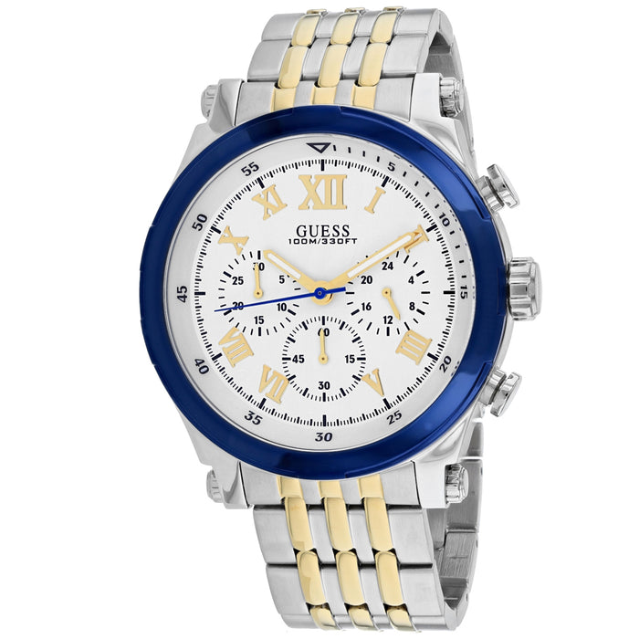 Guess Men's Anchor White Dial Watch - W1104G1