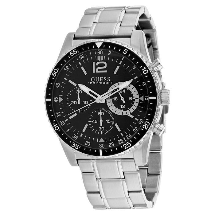 Guess Men's Launch Black Dial Watch - W1106G1