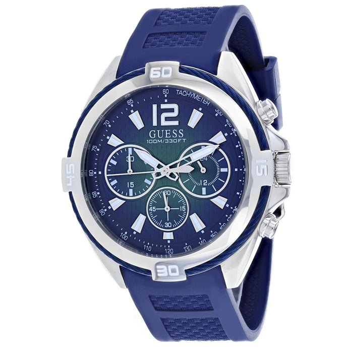 Guess Men's Surge Blue Dial Watch - W1168G1