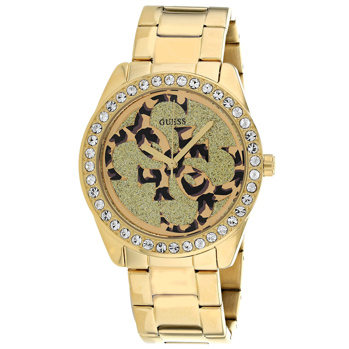 Guess Women's G-Twist Gold Dial Watch - W1201L2