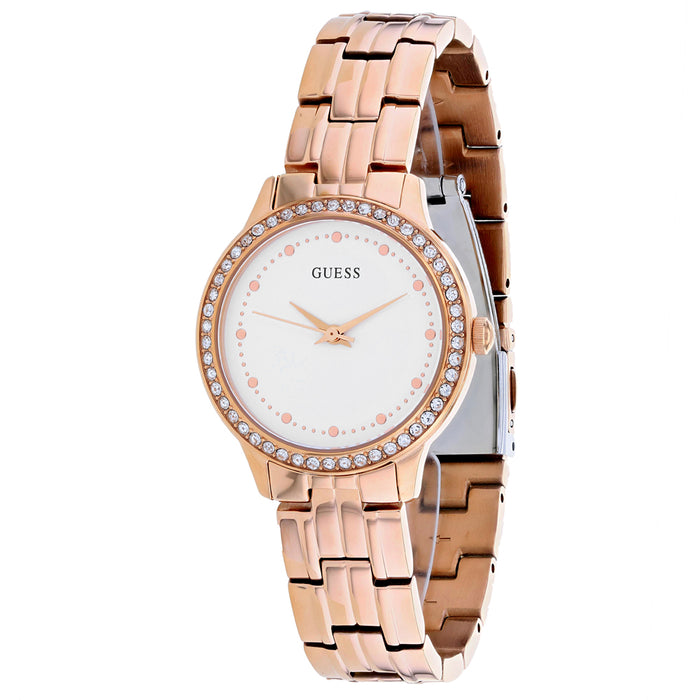 Guess Women's Chelsea White Watch - W1209L3