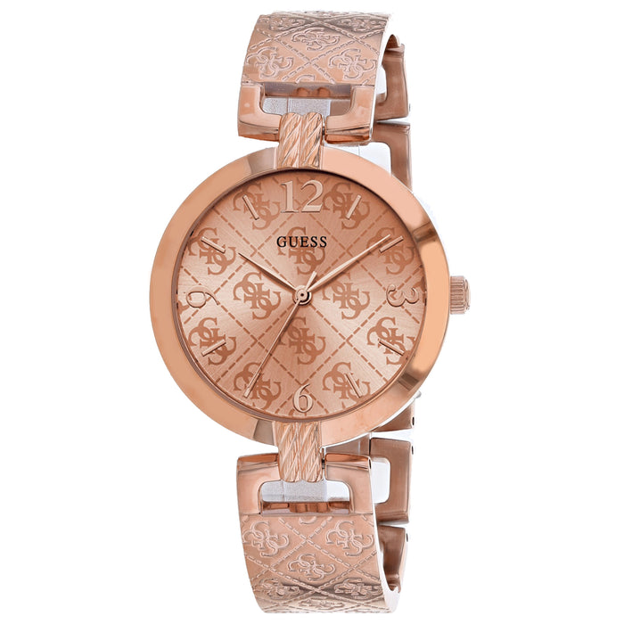 Guess Women's G Luxe Rose gold Dial Watch - W1228L3