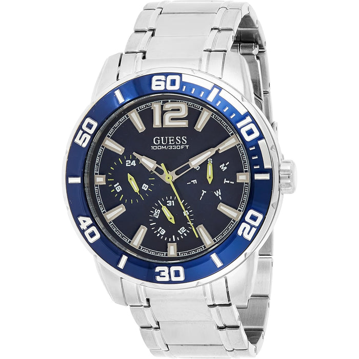 Guess Men's Classic Blue Dial Watch - W1249G2