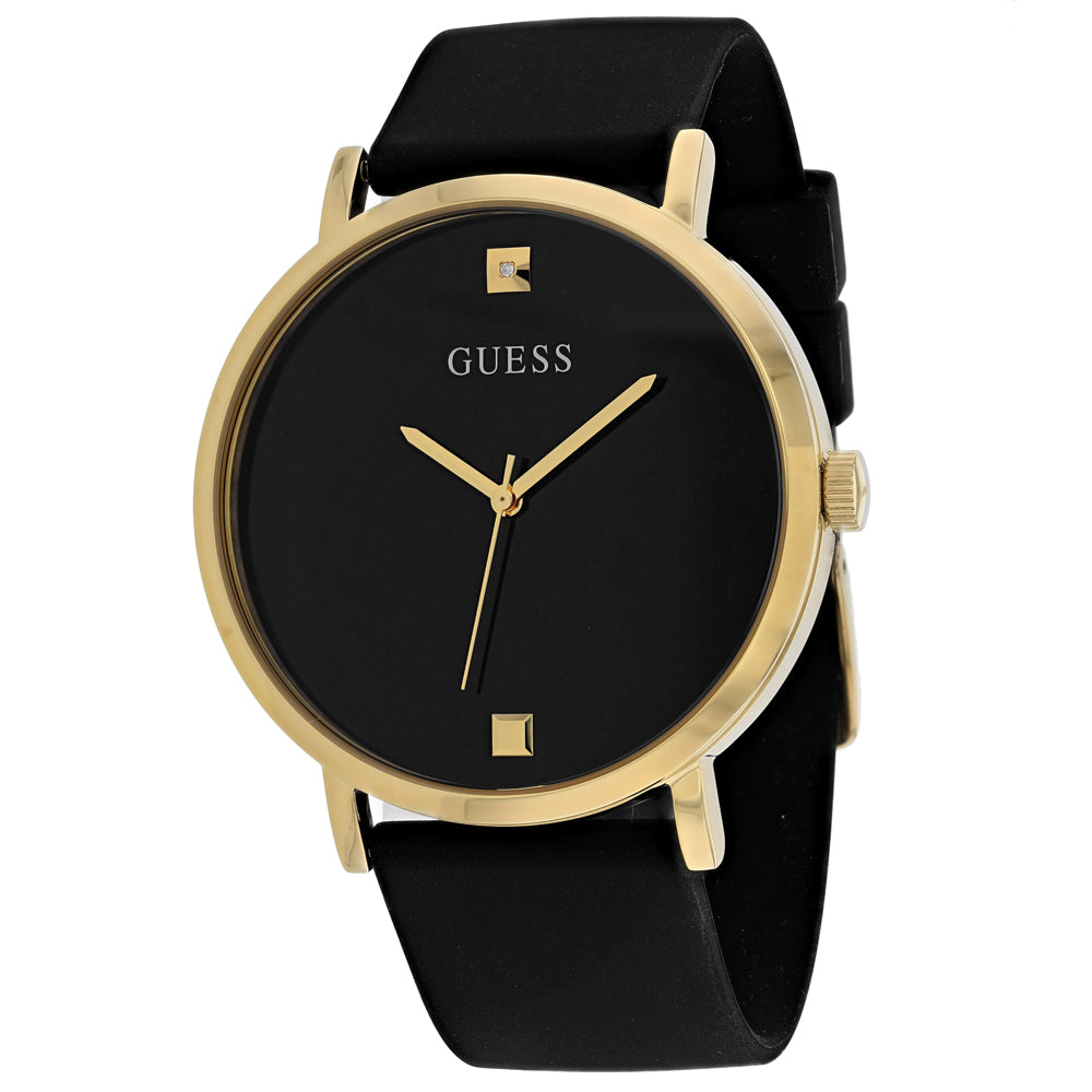 GUESS W1264G1 Orologio Unisex Adulto - Quadrante Multicolore, Cinturino In Pelle - Modello Analogico