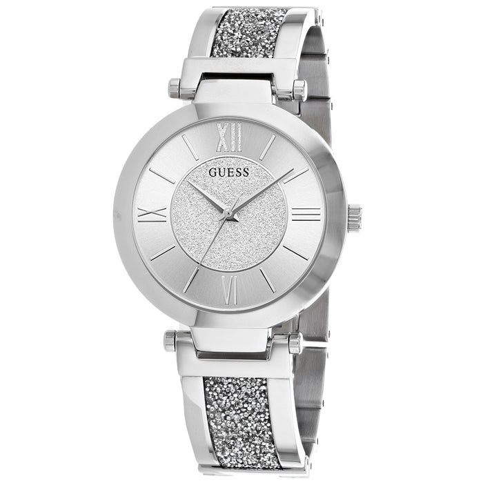 Guess Women's Aurora Silver Dial Watch - W1288L1