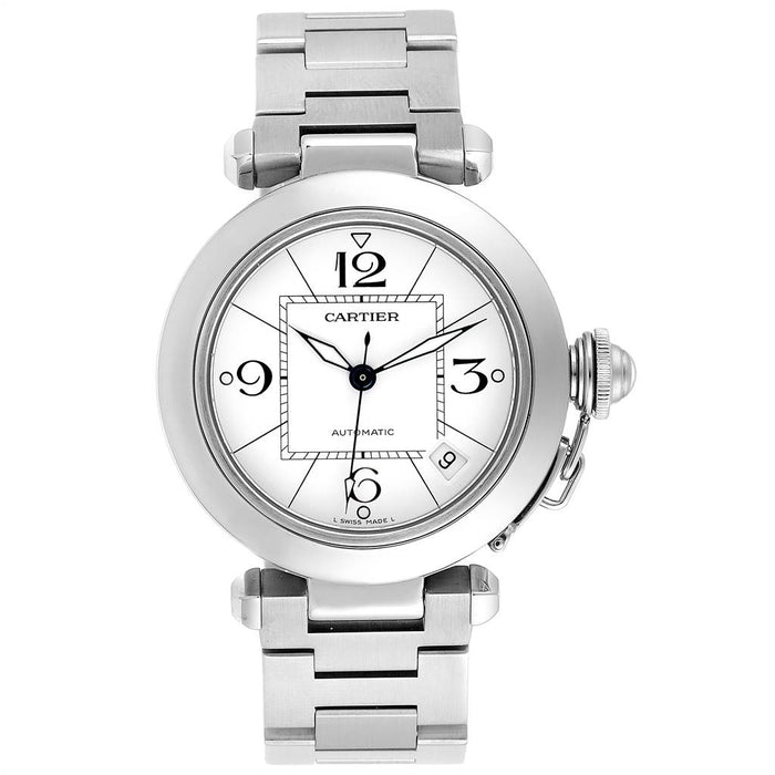 Cartier Women's Pasha White Dial Watch - W31074M7