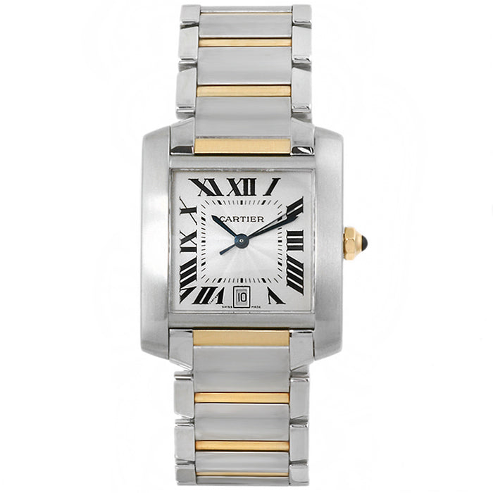 Cartier Men's Tank White Watch - W51005Q4