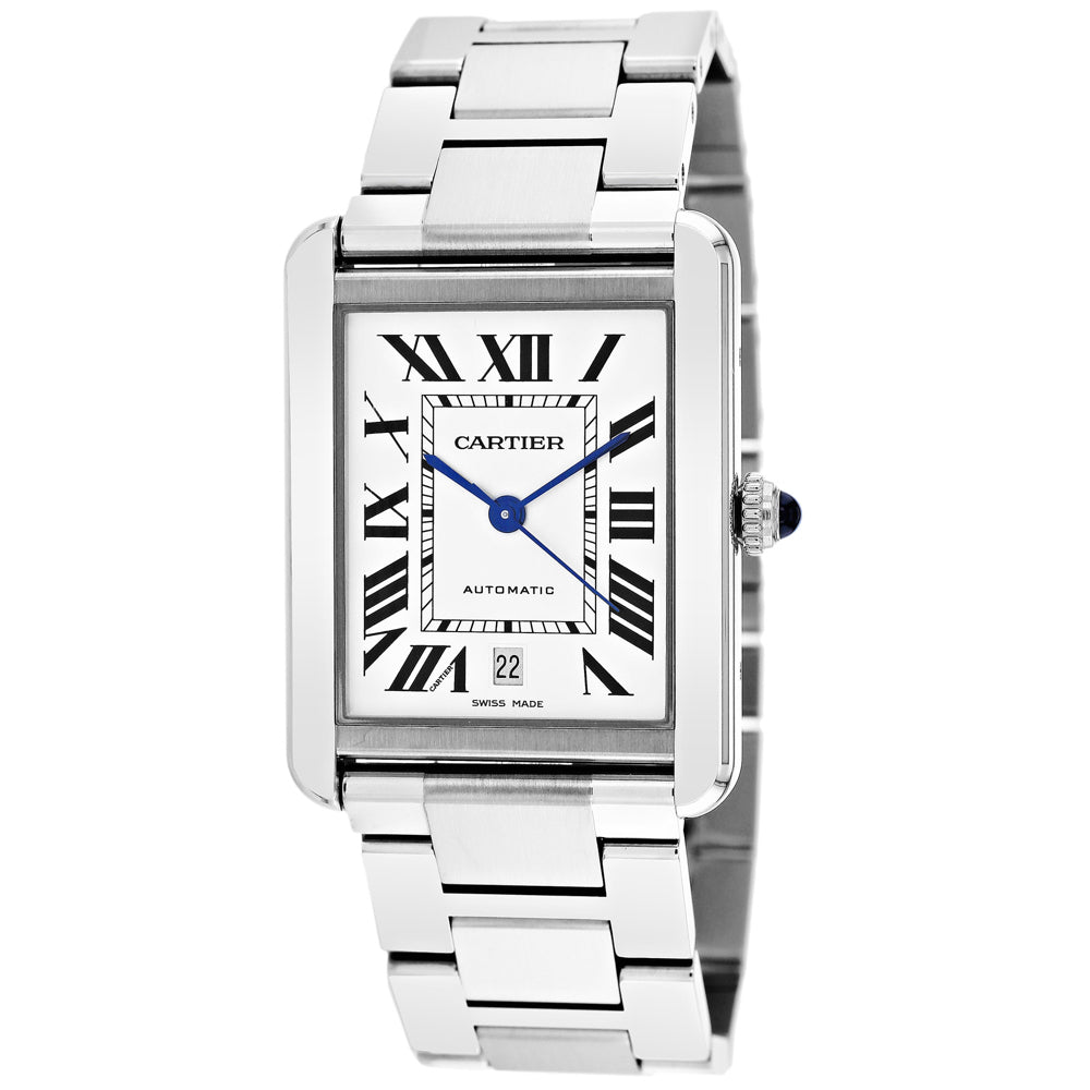 Cartier Men's Tank White Dial Watch - W5200028 — Accuratime