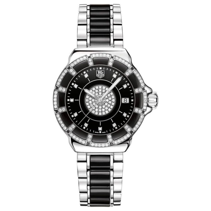Tag Heuer Women's Formula Black Dial Watch - WAH1219.BA0859