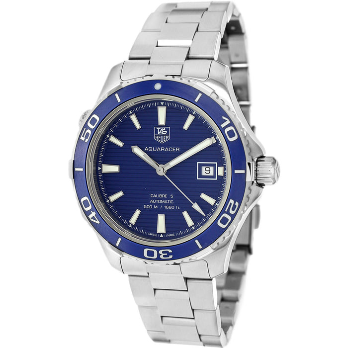 Tag Heuer Men's Aquaracer Blue Dial Watch - WAK2111.BA0830