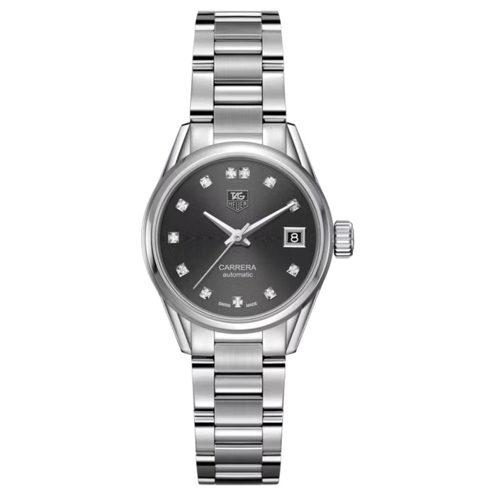 Tag Heuer Women's Carrera Black Dial Watch - WAR2413.BA0776