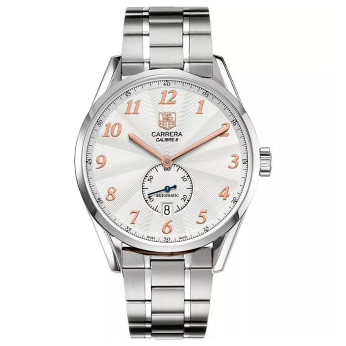 Tag Heuer Men's Carrera White Dial Watch - WAS2112.BA0732