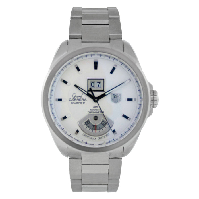 Tag Heuer Men's Grand Carrera Silver Dial Watch - WAV5112.BA0901