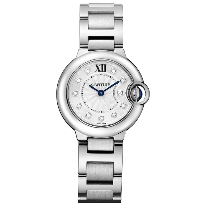 Cartier Women's Ballon Blue Silver Dial Watch - WE902073