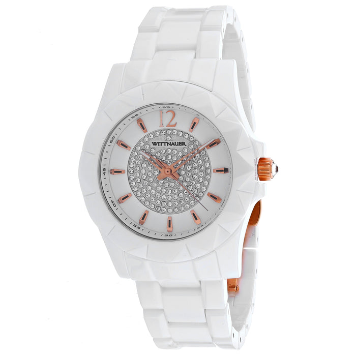 Wittnauer Women's Ceramic White Dial Watch - WN4014