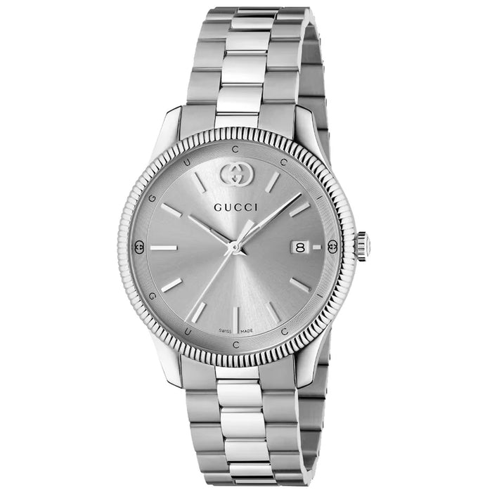 Gucci Women's G-Timeless Silver Dial Watch - YA1264232