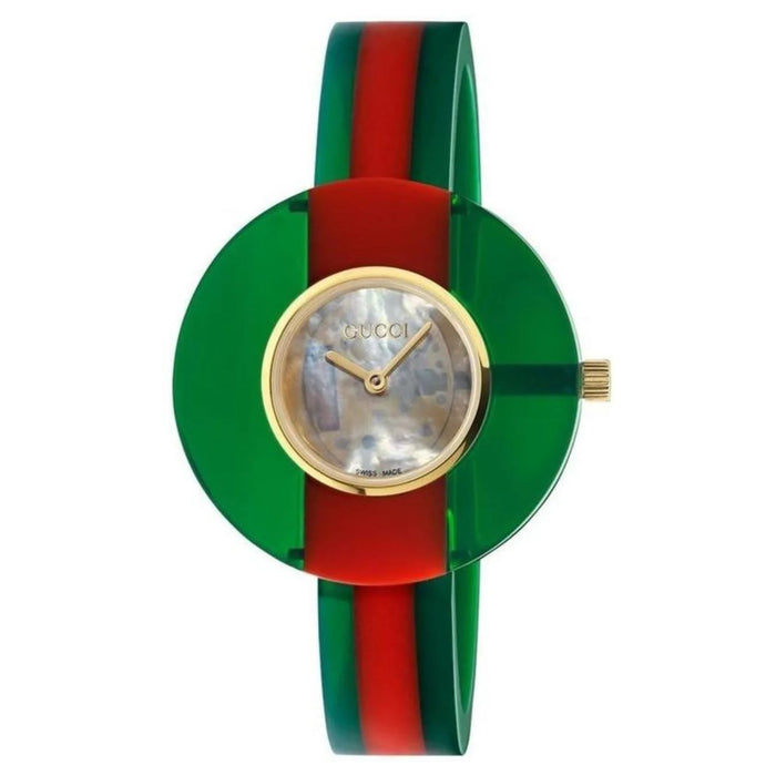 Gucci Women's Vintage Gold Dial Watch - YA143403