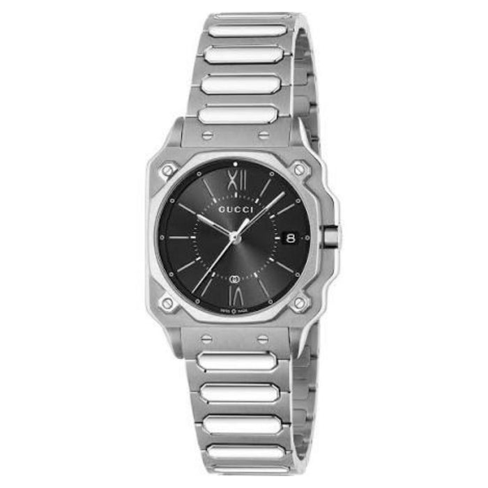 Gucci Women's G-flat Black Dial Watch - YA166505
