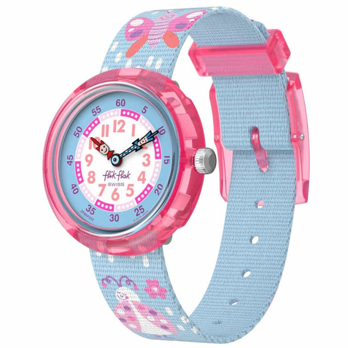 Swatch Boys's Flik Flak Light blue Dial Watch - ZFBNP253
